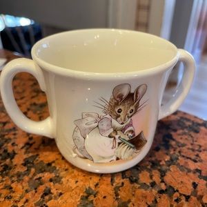 Beatrix Potter cup Hunca Munca